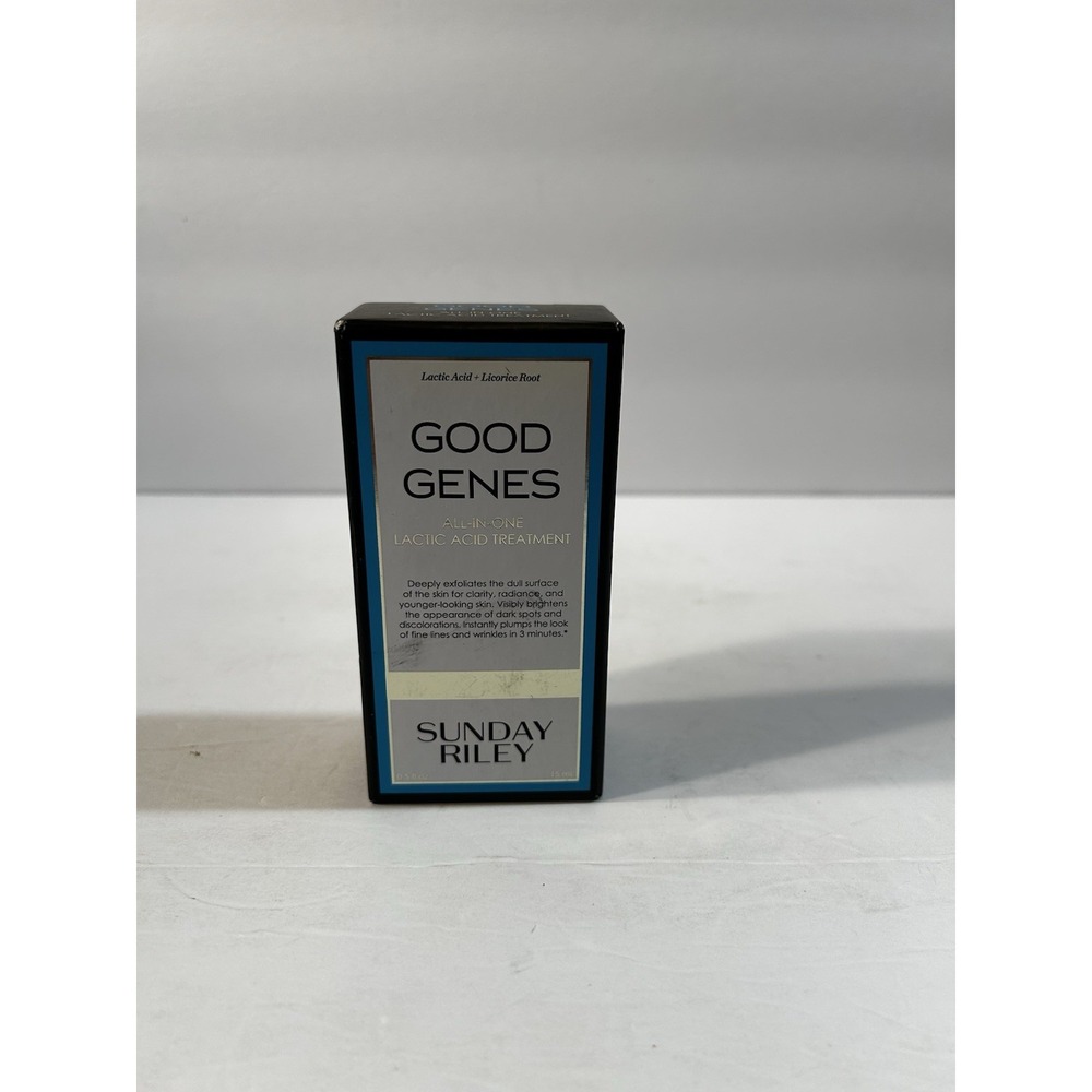 Sunday Riley Good Genes All-In-One Lactic Acid Treatment 0.5 oz 15mL w/ Box